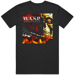 Wasp Heavy Metal Rock 80's Music T Shirt