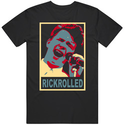 Rick Rolled Funny Youtube Fad T Shirt
