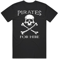Pirates For Hire Funny Ninja Vs T Shirt