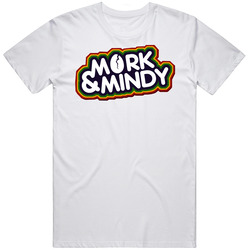 Mork And Mindy 70s Tv Show Title T Shirt