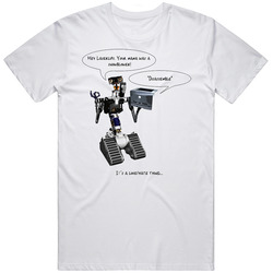 Johnny Five Robot Short Circuit T Shirt