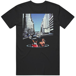 Short Circuit Movie Retro Robot Black T Shirt