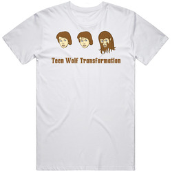Teen Wolf Transformation White T Shirt