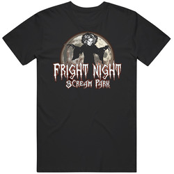 Fright Night Scream Movie Black T Shirt