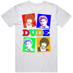 Bill And Ted Excellent Adventure Movie 80s T Shirt
