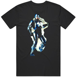 Robocop Movie 80s Action Black T Shirt