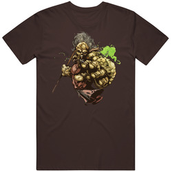 The Toxic Avenger Movie 80s Chocolate Brown T Shirt