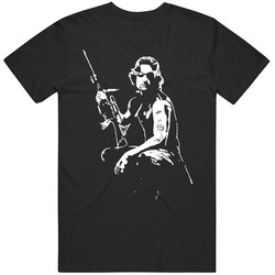 Escape From New York Movie Action Black T Shirt