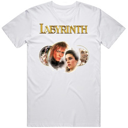Labyrinth Movie 80s White T Shirt