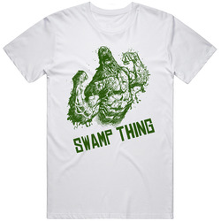 Swamp Thing Movie 80s White T Shirt