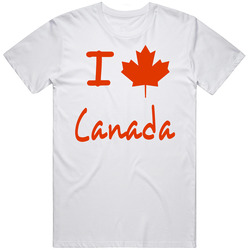 I Heart Canada T Shirt