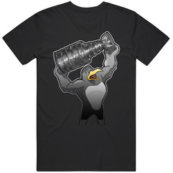 Penguin Raising Stanley Cup Hockey T Shirt