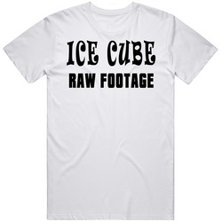 Ice Cube Hip Hop Rap Raw Footage T Shirt
