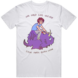 Flying Purple People Eater Movie 80s T Shirt