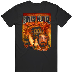 Bates Motel 80s Movie Horror T Shirt