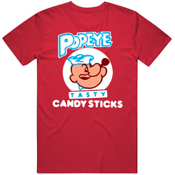 Popeye Candy Cigarette T Shirt