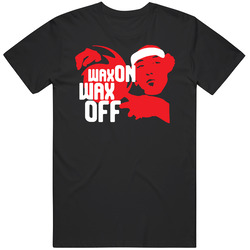 Wax On Wax Off The Karate Kid Movie 80s Retro Classic T Shirt