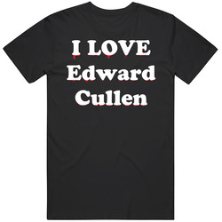 I Love Edward Cullen Twilight T Shirt
