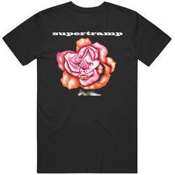Super Tramp Band Flower Cover T Shirt