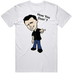 Joey Tribbiani How You Doin'? Cartoon Friends Tv Show T Shirt