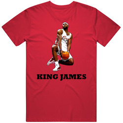 Lebron James King James Basketball Player T Shirt