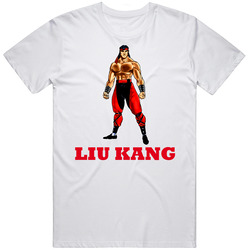 Liu Kang Mortal Kombat Video Game Fighting T Shirt