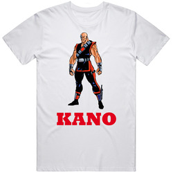 Kano Mortal Kombat Video Game Fighting T Shirt