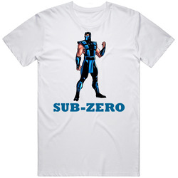 Sub-zero Mortal Kombat Video Game Fighting T Shirt