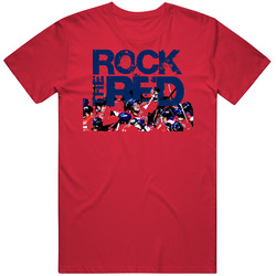 Rock The Red Hockey Playoffs T Shirt
