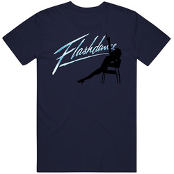 Flashdance Silhouette Movie 80s T Shirt