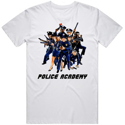Police Academy Movie Comedy 80s T Shirt