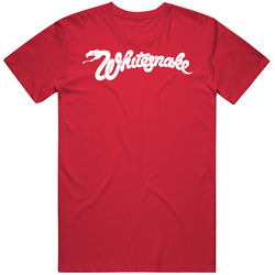 Whitesnake Logo Music T Shirt
