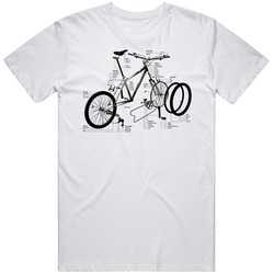 Bicycle Exploded View T Shirt