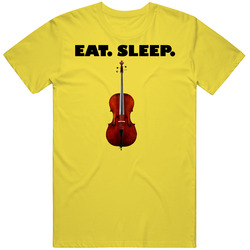 Eat Sleep Double Bass T Shirt