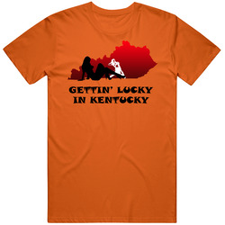 Gettin Lucky In Kentucky Sex T Shirt