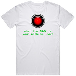 Computer Hal Problem Tech Funny T Shirt