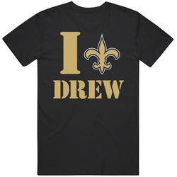 I Heart Drew New Orleans Saints T Shirt