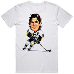 Sidney Crosby Cartoon Hockey Player T Shirt