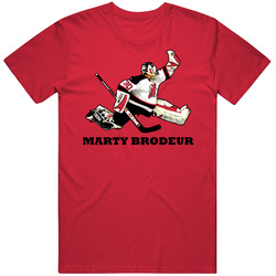 Martin Brodeur Hockey Goalie Marty Legend T Shirt