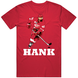 Henrik Zetterberg Hockey Player Hank T Shirt