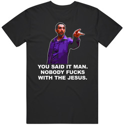 The Big Lebowski The Jesus Movie Quote Funny T Shirt