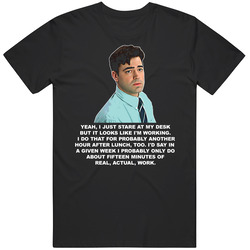 Office Space Peter Quote Funny Movie 90's T Shirt