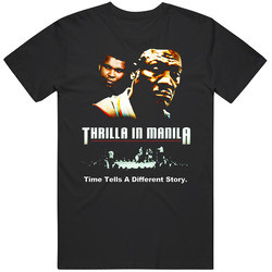 The Thrilla In Manila Boxing T Shirt