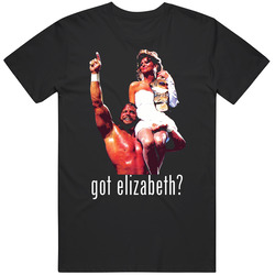 Macho Man Randy Savage Miss Elizabeth Wrestling Couple Legends T Shirt