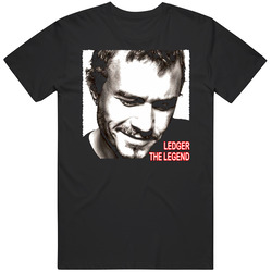 Heath Ledger The Legend Actor Tribute T Shirt
