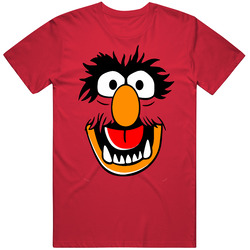 Animal Muppets Big Head Funny Face Costume T Shirt