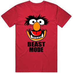 Animal Muppets Beast Mode Funny Face T Shirt