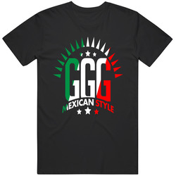 Gennady Golovkin Ggg Mexican Style Boxer Mexico T Shirt