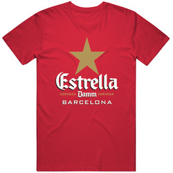 Estrella Beer Damm Barcelona Alcohol Drink T Shirt