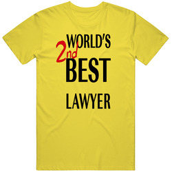 World's Second Best Lawyer Better Call Saul Tv Show T Shirt